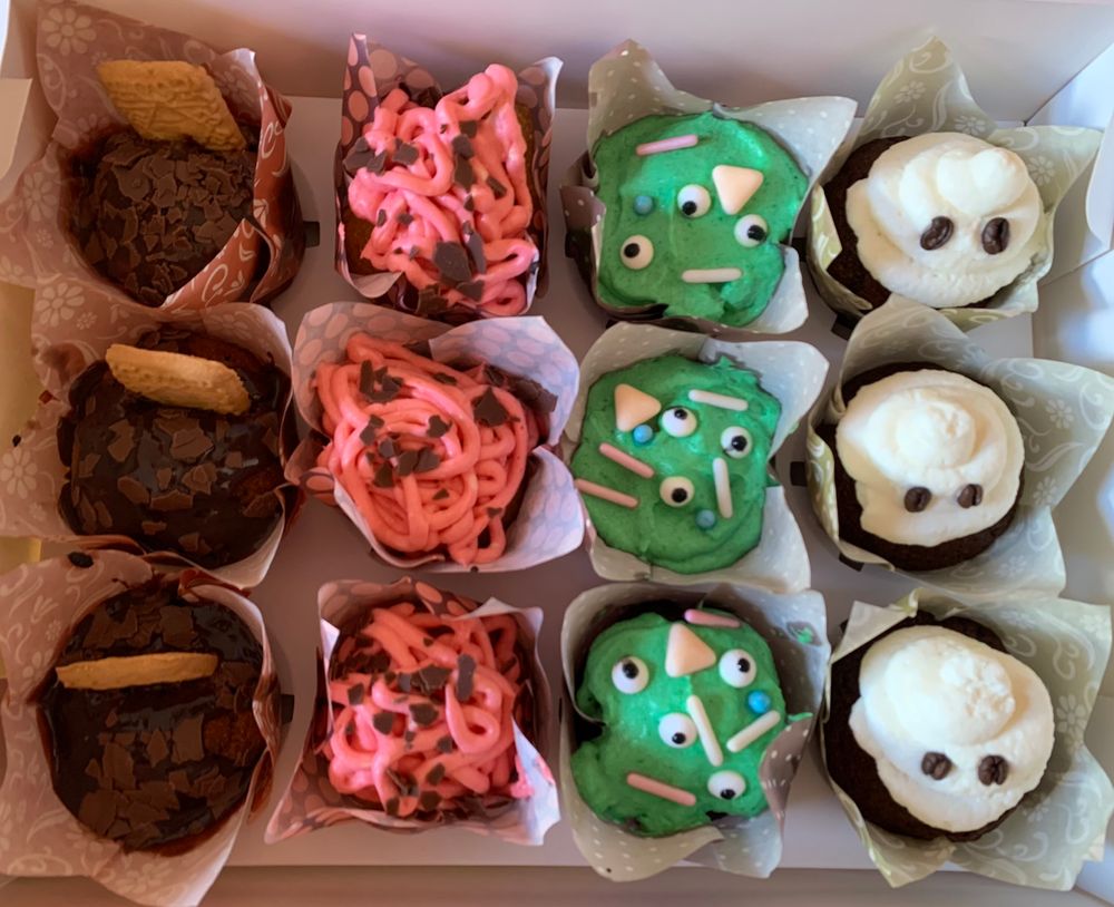 Halloween cupcakes