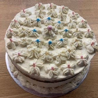 Pastel Birthday Cake