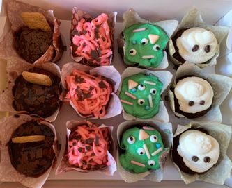 Halloween cupcakes