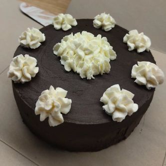 Chocolate and Banana Birthday Cake