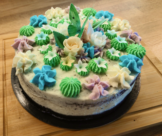 Colorful Birthday Cake